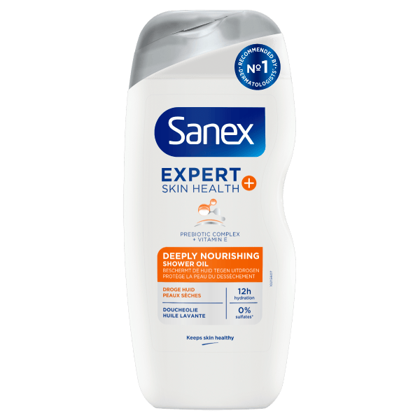 Sanex Expert Skin Health+ Deeply Nourishing doucheolie
