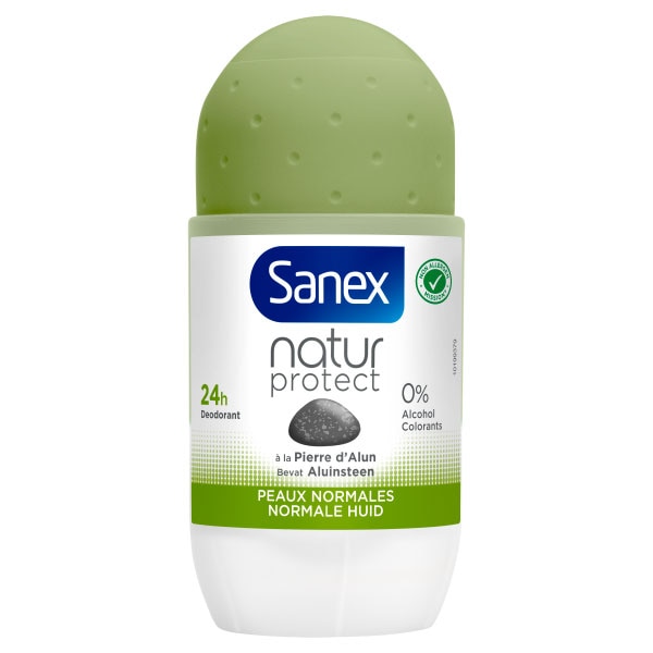 Sanex Natur Protect Aluinsteen Normale huid Deodorant Roller