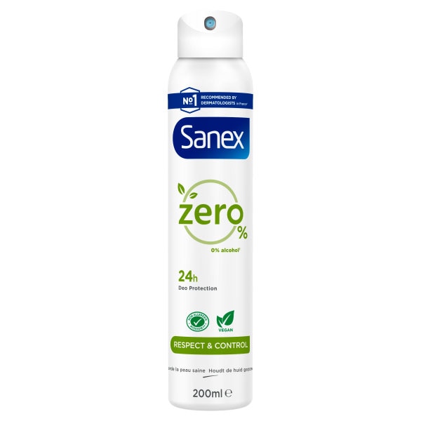 Sanex Zero% Respect & Control Deodorant Spray
