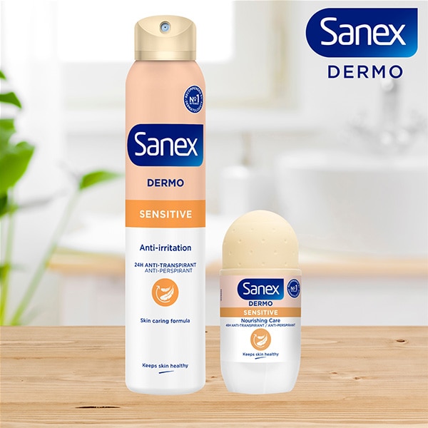 SANEX Sensitive 24h Anti-Perspirant Spray