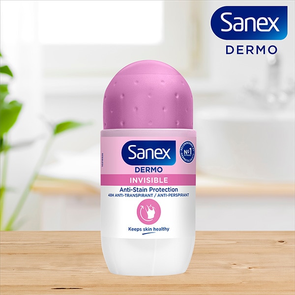 SANEX Dermo Invisible Anti White Marks Roll-On