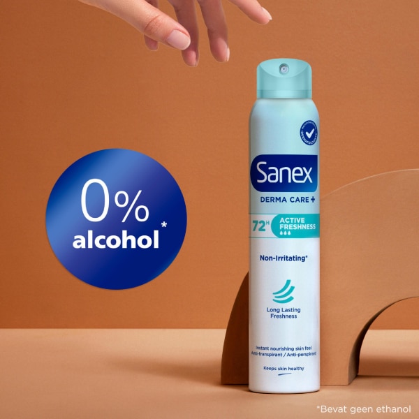 Sanex Derma Care + Active Freshness 72u Anti-transpirant Spray Sanex Derma Care + Active Freshness 72u Anti-transpirant Spray