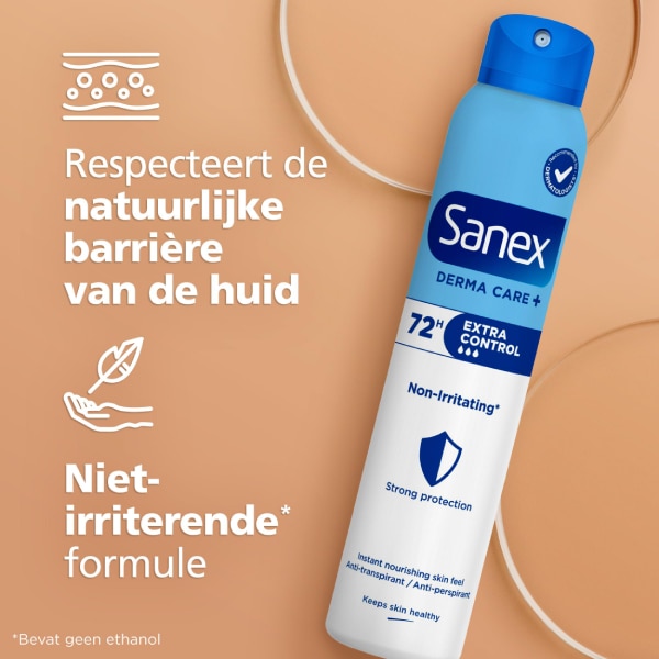 Sanex Derma Care + Extra Control 72u Anti-Transpirant Spray
