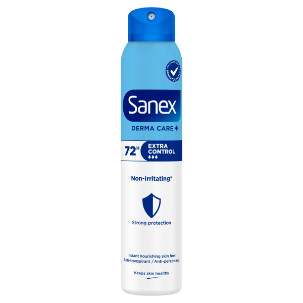 Sanex Derma Care + Extra Control 72u Anti-Transpirant Spray