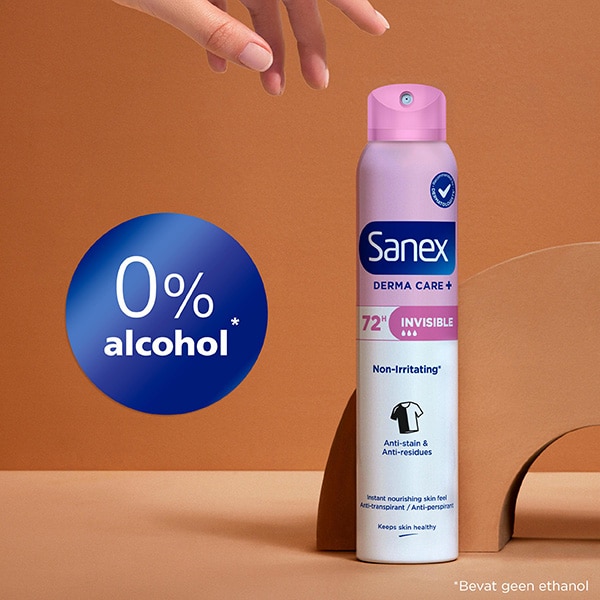 Sanex Derma Care + Invisible 72u Anti-transpirant Deodorant Spray