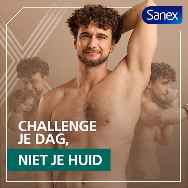 Sanex Men Dermo Sensitive 72H Anti-transpirant Roller voor gevoelige huid