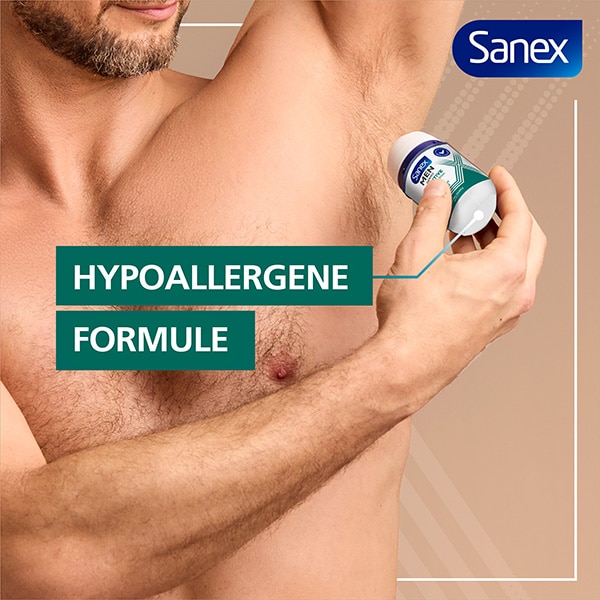 Sanex Men Dermo Sensitive 72H Anti-transpirant Roller voor gevoelige huid