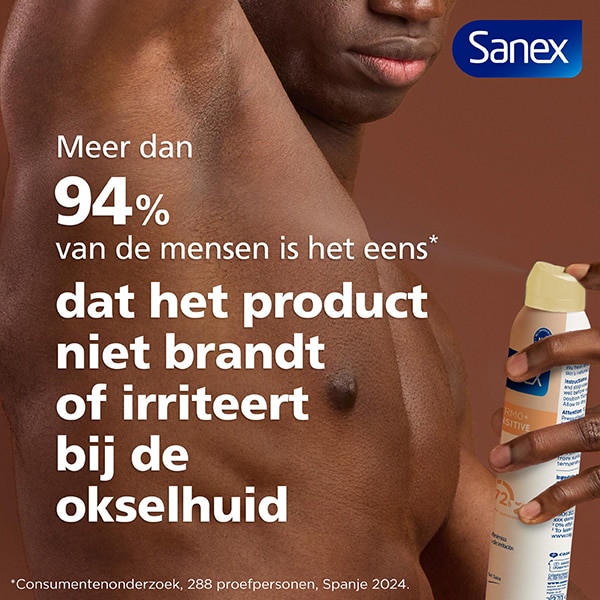 Sanex Derma Care + Sensitive 72h Anti-transpirant Spray Sanex Derma Care + Sensitive 72h Anti-transpirant Spray