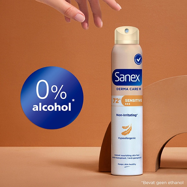 Sanex Derma Care + Sensitive 72h Anti-transpirant Spray Sanex Derma Care + Sensitive 72h Anti-transpirant Spray