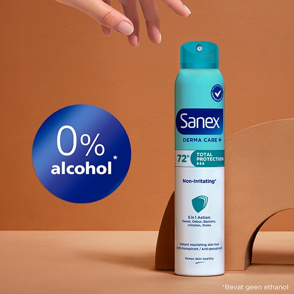 Sanex Derma Care + Total Protection 72u Anti-transpirant Deodorant Spray