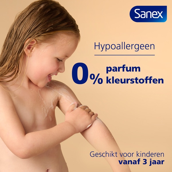 voordelenpictogrammen van Sanex-producten