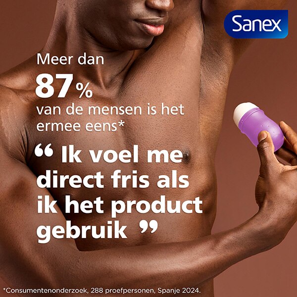 Sanex Derma Care+ Invisible 72h Anti-transpirant Roller