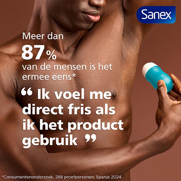 Sanex Derma Care + Total Protection 72h Anti-transpirant Roller