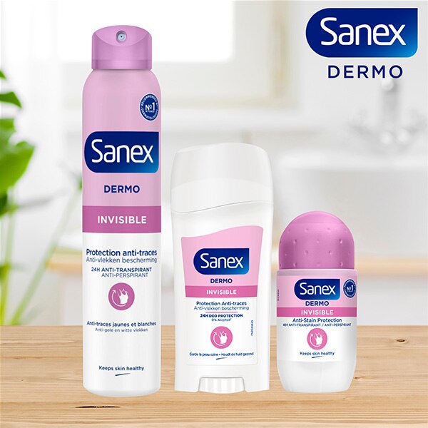 SANEX Dermo Invisible Anti White Marks Spray