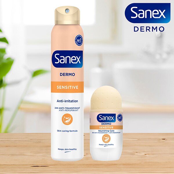 SANEX Sensitive 48h Anti-transpirant Roller 