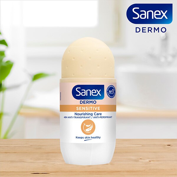 SANEX Sensitive 48h Anti-transpirant Roller 